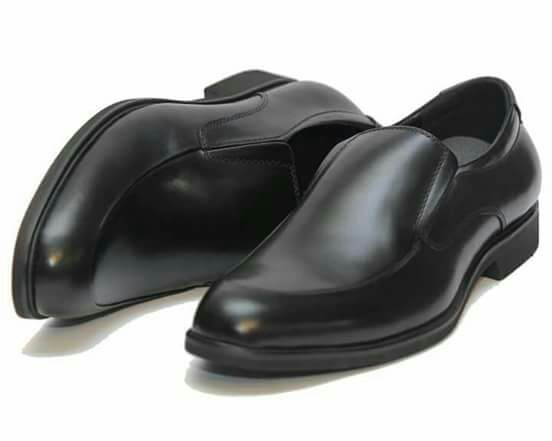 Clarks official Leather Shoes-Black